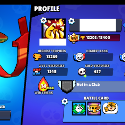LvL82 | 46 BRAWLER | 13203 TROPHY | 6 MAX BRAWL | A lot of Skins | B50 1